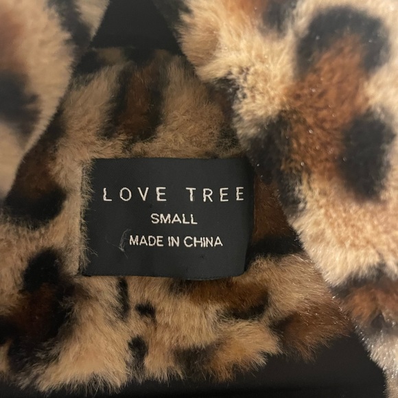 NWOT boutique Super Soft Oversized Leopard Coat - Small - Picture 6 of 7